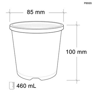 Square 0.25L 85mm Pot
